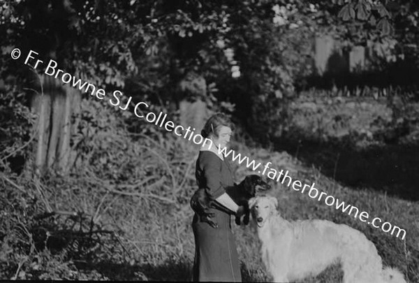 ESTHER MURPHY WITH DOGS